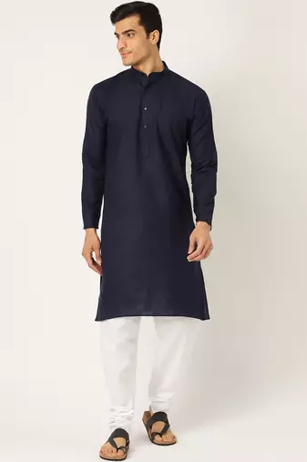 Pro-ethic style developer men's cotton kurta pajama traditional wear wedding outfit dress