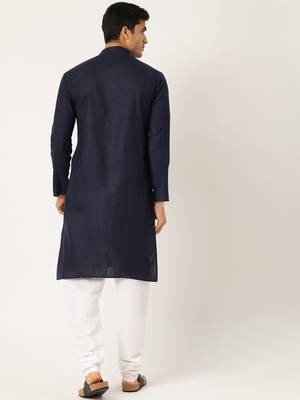 Pro-ethic style developer men's cotton kurta pajama traditional wear wedding outfit dress 2