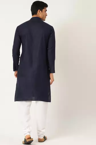 Pro-ethic style developer men's cotton kurta pajama traditional wear wedding outfit dress
