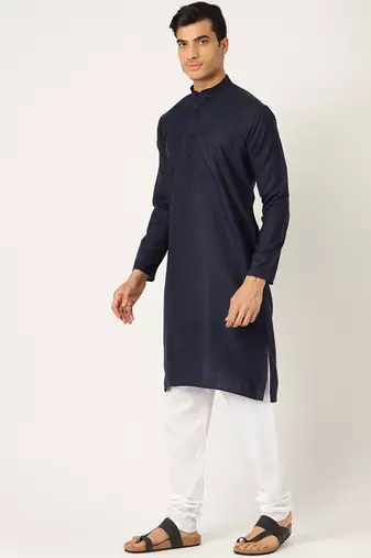 Pro-ethic style developer men's cotton kurta pajama traditional wear wedding outfit dress