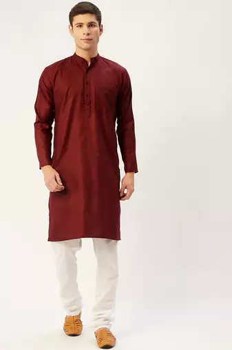 Pro-ethic style developer men's cotton kurta pajama traditional wear wedding outfit dress