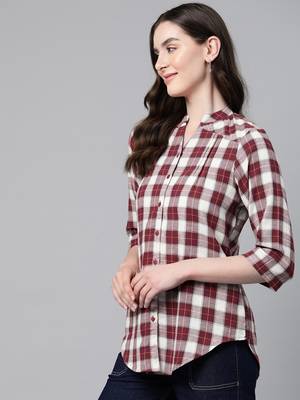 Collared front open warm winter shirt 3