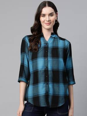 Collared front open warm winter shirt 2
