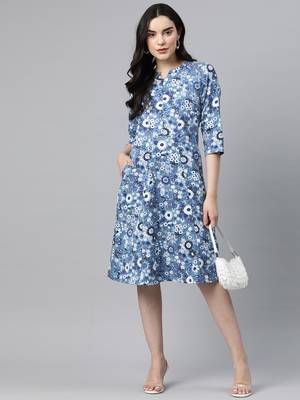 Collared zip dress 1