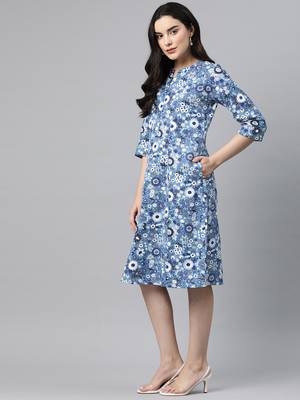 Collared zip dress 3
