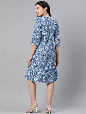 Collared zip dress 4