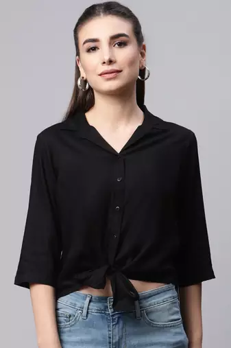 Ayaany women shirt with knot