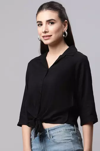 Ayaany women shirt with knot