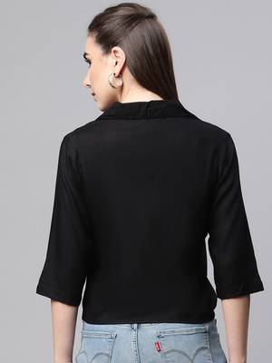 Ayaany women shirt with knot 4