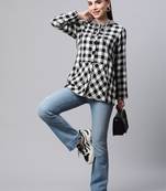 Winter casual shirt with hood