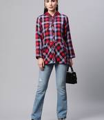 Winter casual shirt with hood