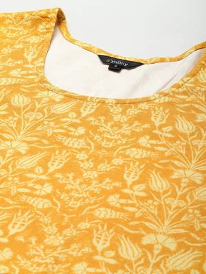 Round neck gathered dress 5