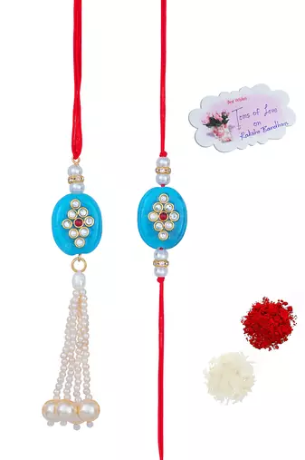 Handmade rakhi for brother combo fancy collection couple pair rakhi set for bhaiya fancy rakhi bracelet