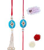 Handmade rakhi for brother combo fancy collection couple pair rakhi set for bhaiya fancy rakhi bracelet