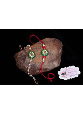 handmade rakhi for brother combo fancy collection couple pair rakhi set for bhaiya fancy rakhi bracelet 2