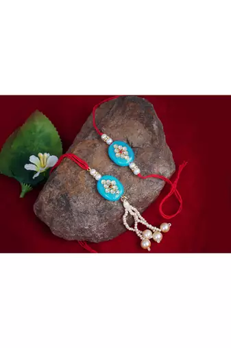 Handmade rakhi for brother combo fancy collection couple pair rakhi set for bhaiya fancy rakhi bracelet