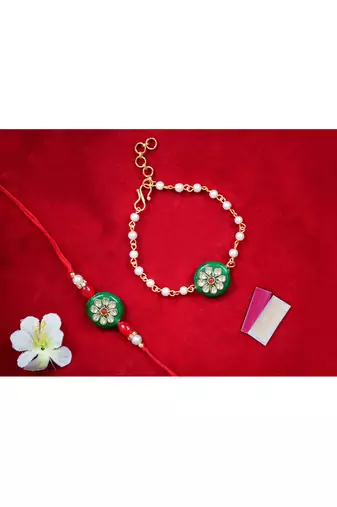handmade rakhi for brother combo fancy collection couple pair rakhi set for bhaiya fancy rakhi bracelet