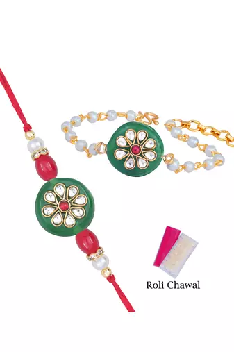 handmade rakhi for brother combo fancy collection couple pair rakhi set for bhaiya fancy rakhi bracelet