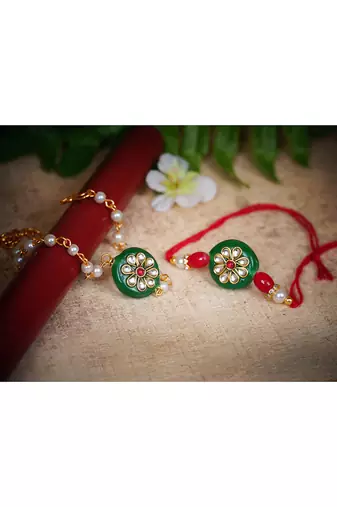 handmade rakhi for brother combo fancy collection couple pair rakhi set for bhaiya fancy rakhi bracelet