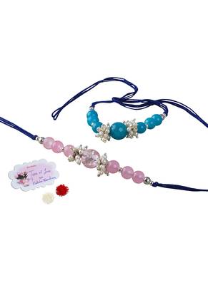 fashion beaded & pearl rakhi for rakshabandhan festival bhaiya rakhi handcrafted 1