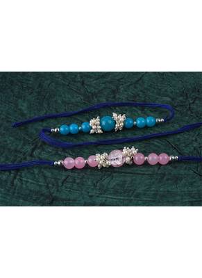 fashion beaded & pearl rakhi for rakshabandhan festival bhaiya rakhi handcrafted 2