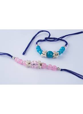 fashion beaded & pearl rakhi for rakshabandhan festival bhaiya rakhi handcrafted 3
