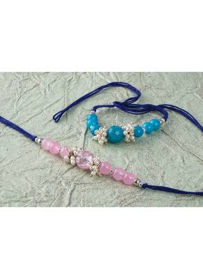 fashion beaded & pearl rakhi for rakshabandhan festival bhaiya rakhi handcrafted 4