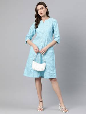 Collared zip dress 1