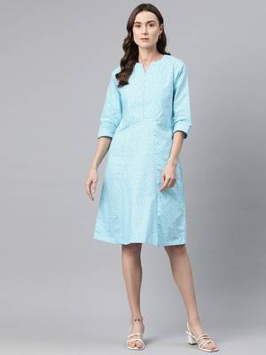 Collared zip dress 2
