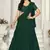 Green Colour Partywear Georgette Lehenga Choli Set For Graceful And Trendy Girlish Looks