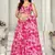Pink Colour Partywear Georgette Lehenga Choli Set For Graceful And Trendy Girlish Looks