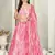 Pink Colour Partywear Georgette Lehenga Choli Set For Graceful And Trendy Girlish Looks