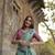 Light green premium soft muga silk weaving saree festive wear