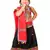 Banjara India Kutch Work Embroidered Girls Lehenga Choli Set with Dupatta (CC-DMN) - Black