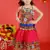 Banjara India Kutch Work Embroidered Girls Lehenga Choli Set with Dupatta (CC-DMN) - Pink