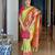 mustard soft banarasi paithani silk saree with beautiful combination of kanjivaram saree