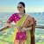 mustard soft banarasi paithani silk saree with beautiful combination of kanjivaram saree