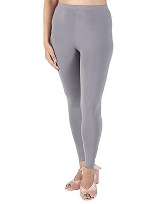 Four Way Grey solid cotton leggings 1