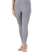 Four Way Grey solid cotton leggings