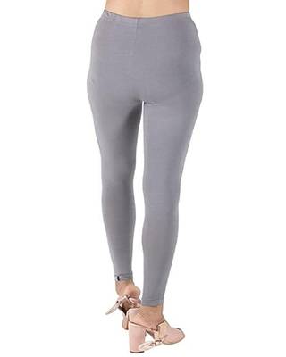 Four Way Grey solid cotton leggings 2