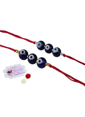 2 evil eye rakhi for rakshabandhan festival bhaiya, bhai rakhi 1