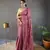 lavender Leelavanti tussar silk bland embroidary work saree with Blouse