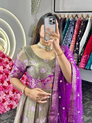 Purple kota silk 4