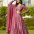 Mesmerizing Metallic Pink Colored 9Mm Sequins With Thread Embroidered Faux Georgette Fabric Lehenga Choli For Wedding