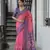 Rani Tussar Silk Printed Saree Festive Wear