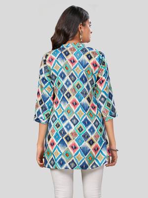 rayon printed short kurti 2