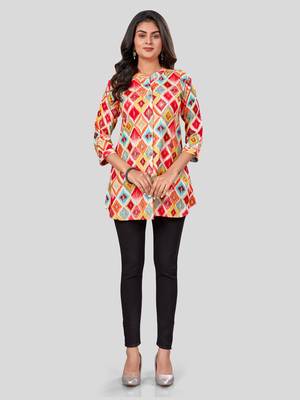  rayon printed short kurti 5