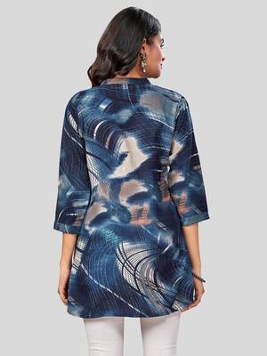  rayon printed short kurti 2