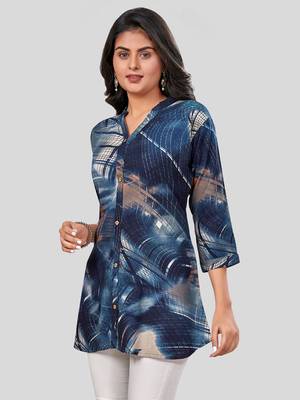  rayon printed short kurti 4