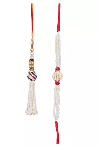 Handmade rakhi combo fancy collection couple pair set atest rakhi bracelet with roli chawal ( raksha bandhan)
